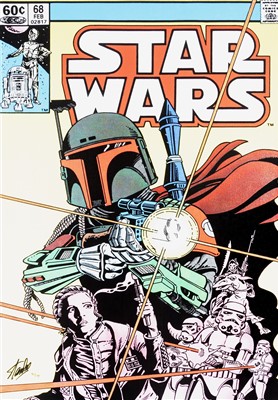 Lot 67 - Stan Lee (American 1922-2018), 'Star Wars #68 - The Search Begins'
