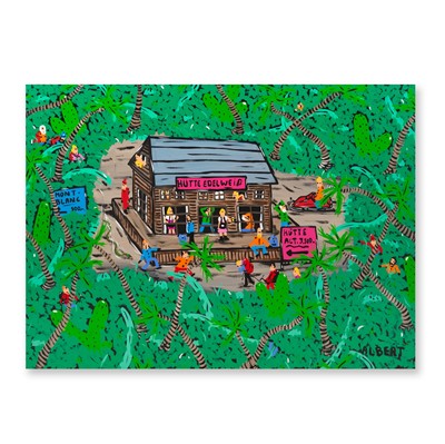 Lot 140 - Albert Willem (Belgian 1979-), 'It Was Suddenly A Bit Warmer', 2023