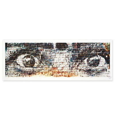 Lot 71 - JR (French 1983-), '28 Millimetres: Women Are Heroes, Eye on Bricks (New Delhi)', 2011