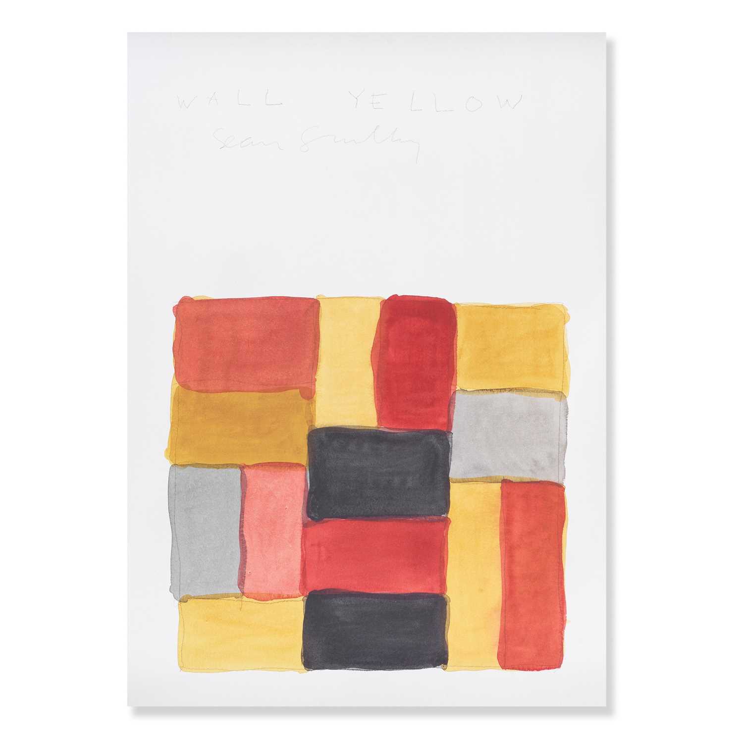 Lot 89 - Sean Scully (Irish 1945-), 'Yellow Wall (Myanmar)', 2021