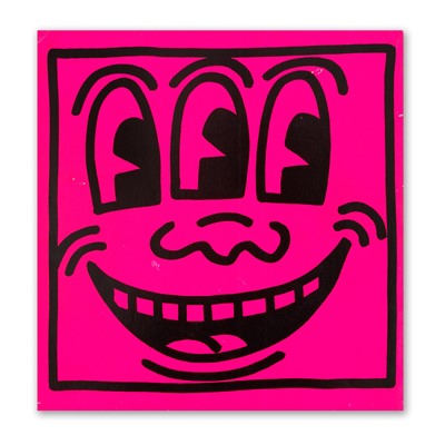Lot 255 - Keith Haring (American 1958-1990) 'Three Eyes', 1982