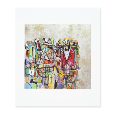 Lot 59 - George Condo (American 1957-), 'Plate 13, Compression IV', 2011
