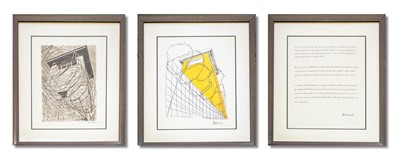 Lot 81 - Nelson Mandela (South African 1918-2013), 'The Guard Tower (Trilogy)', 2003