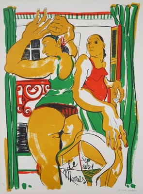 Lot 28 - Cristina Banban (Spanish 1987-), 'Le Marais #1', 2021