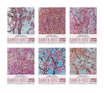 Lot 49 - Damien Hirst (British 1965-), 'Cherry Blossoms', 2021