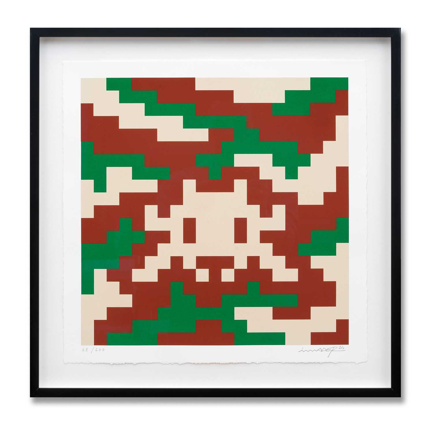 Lot 190 - Invader (French 1969-), 'Camo (S-3C-M1)', 2024