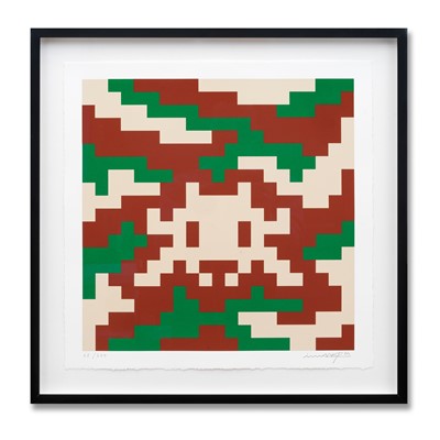 Lot 187 - Invader (French 1969-), 'Camo (S-3C-M1)', 2024