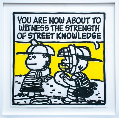 Lot 78 - Mark Drew (Australian 1978-), 'Street Knowledge (N.W.A.)', 2018