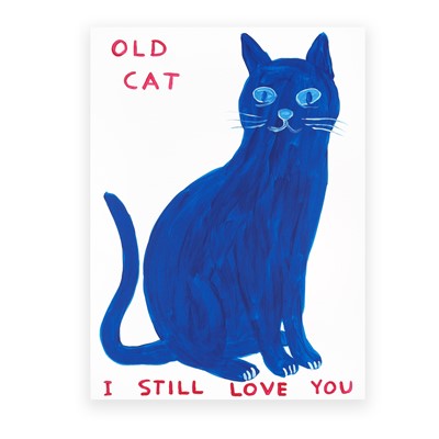 Lot 138 - David Shrigley (British 1968-), 'Old Cat', 2022