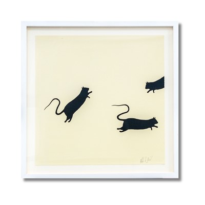 Lot 199 - Blek Le Rat (French 1951-), 'Rats', 2008