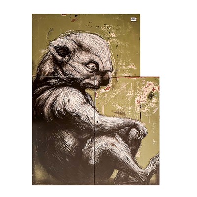 Lot 195 - ROA (Belgian 1976-), 'Phascolarctos Cinereus', 2015