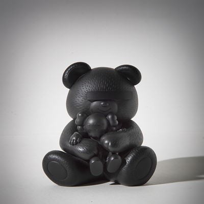 Lot 218 - Kaws (American 1974-), 'Undercover Bear Companion (Black)', 2009