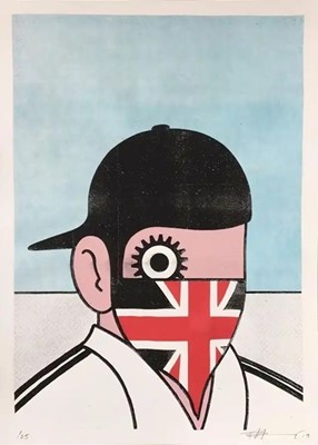 Lot 245a - Paul Insect (British 1971-), 'Clockwork Britain (Blue)', 2019