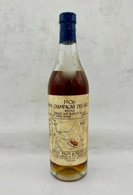 Lot 121 - 1 bottle 1906 Grande Champagne des Heritiers Cognac