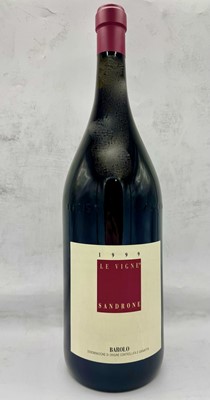 Lot 98 - 1 3 litre bottle 1999 Barolo Le Vigne Sandrone