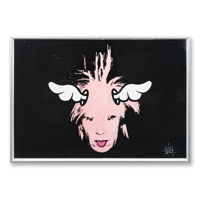 Lot 213 - D*Face (British 1978-), 'Warhol (Purple)', 2005