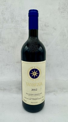 Lot 99 - 1 bottle 2012 Sassicaia