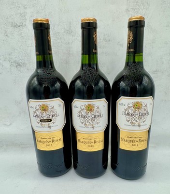 Lot 106 - 3 bottles Mixed Baron de Chirel