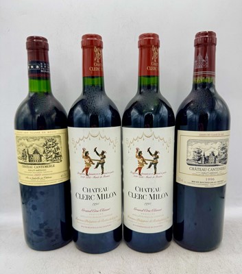 Lot 43 - 4 bottles Mixed Claret