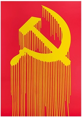 Lot 115a - Zevs (French 1977-), 'Liquidated Hammer And Sickle', 2011