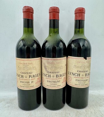 Lot 47 - 6 bottles 1961 Ch Lynch Bages