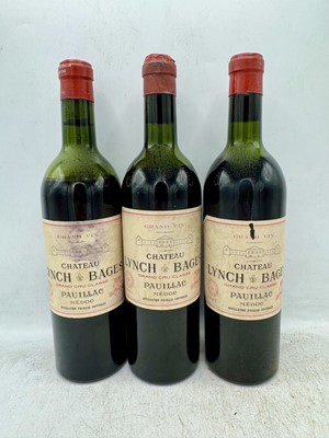 Lot 47 - 6 bottles 1961 Ch Lynch Bages