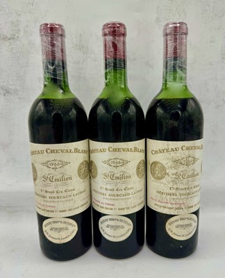 Lot 50 - 10 bottles 1966 Ch Cheval Blanc