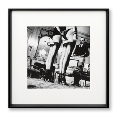 Lot 166 - Helmut Newton (German 1920-2004), 'Two Pairs Of Legs In Black Stockings, Paris', 1979