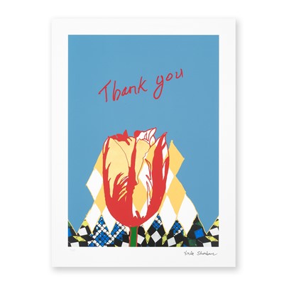 Lot 131 - Yinka Shonibare (British 1962-), 'Thank You', 2020