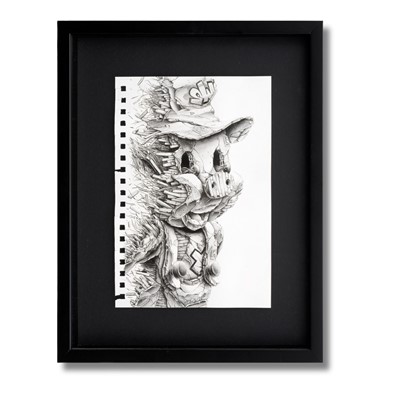 Lot 278 - Pez (French), 'Three In One', 2019