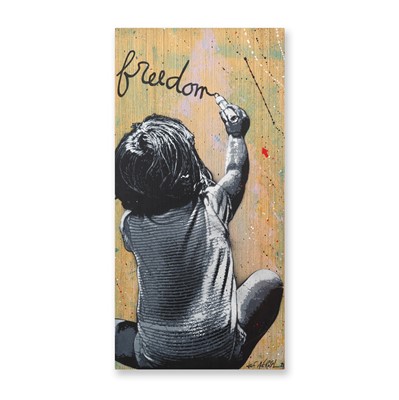 Lot 238 - Jef Aérosol (1957-), 'Freedom', 2021