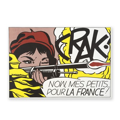 Lot 180 - Roy Lichtenstein (American 1923-1997), 'Crak!', 1964