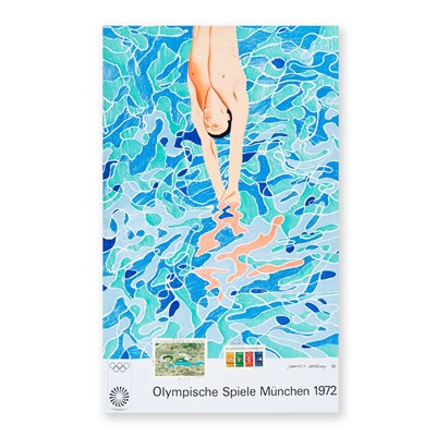 Lot 56 - David Hockney (British 1937-) 'Olympische Spiele München 1972', 1970