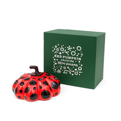 Lot 129 - Yayoi Kusama (Japanese 1929-), ‘Red Pumpkin Naoshima', 2019