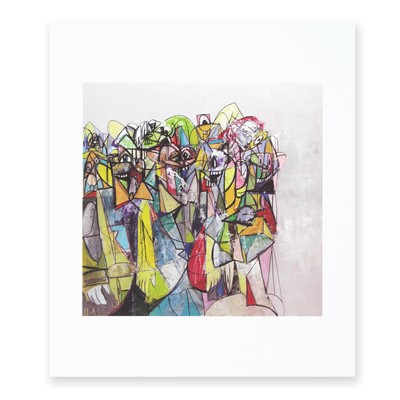 Lot 60 - George Condo (American 1957-), 'Plate 11, Compression II', 2011