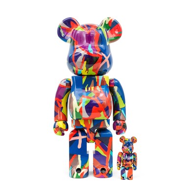 Lot 250 - Kaws (American 1974-), 'Tension Be@rbrick (400% & 100%)', 2021