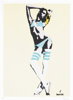 Lot 105 - Bambi (British), ‘I’m Too Hot For My Burka (Yellow)’, 2014