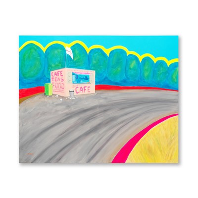 Lot 138-Duncan McCormick (British 1977-), 'Cafe Culture', 2023