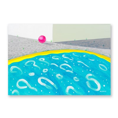 Lot 80 - Duncan McCormick (British 1977-), 'Pink Beach Ball', 2022