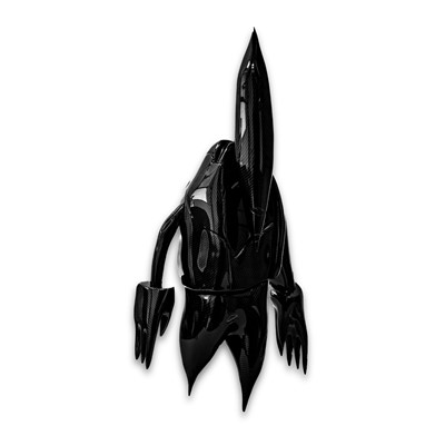 Lot 59 - Futura (American 1955-), 'FL-006-CF (Black)', 2021