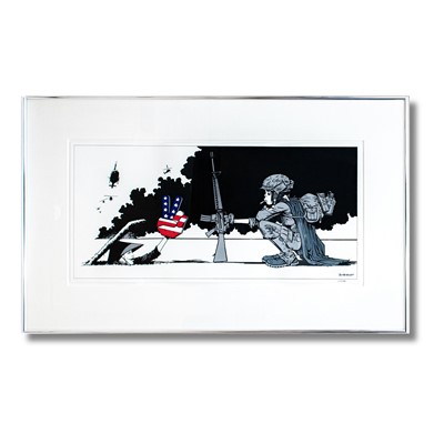 Lot 236 - Jamie Hewlett (British 1968-), 'Big Sponge Finger', 2004
