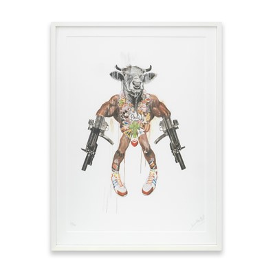Lot 12 - Antony Micallef (British 1975-), 'Improvised Minotaur', 2007