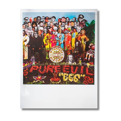 Lot 280 - Pure Evil (British 1968-), 'Sergeant Peppers Lonely Hearts Bastards', 2007