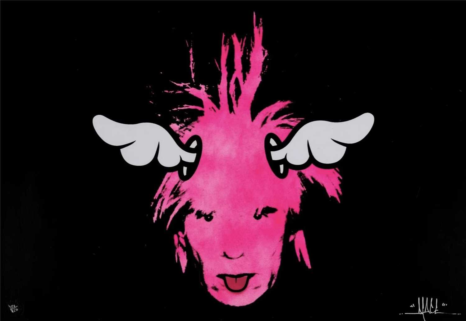 214 - D*Face (British 1978-), 'Warhol (Pink)', 2005