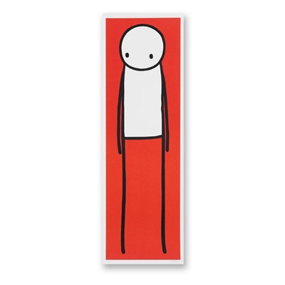 Lot 267 - Stik (British 1979-), 'Look (Red)', 2013