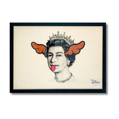 Lot 215 - D*Face (British 1978-), 'Dog Save The Queen', 2004