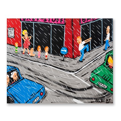Lot 141 - Albert Willem (Belgian 1979-), 'Run Fred Run', 2020