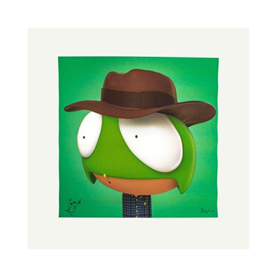 Lot 53 - Edgar Plans (Spanish 1977-), 'Burn Me to Be Real (Cowboy)', 2025