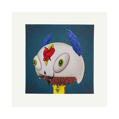 Lot 54 - Edgar Plans (Spanish 1977-), 'Burn Me To Be Real (Demon)', 2025