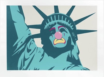Lot 211 - D*Face (British 1978-), 'Statue of Liberty', 2008